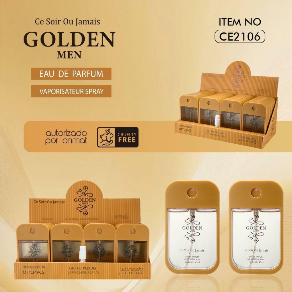 Miniatura 2 de Perfume de cartera Golden Men 45ml
